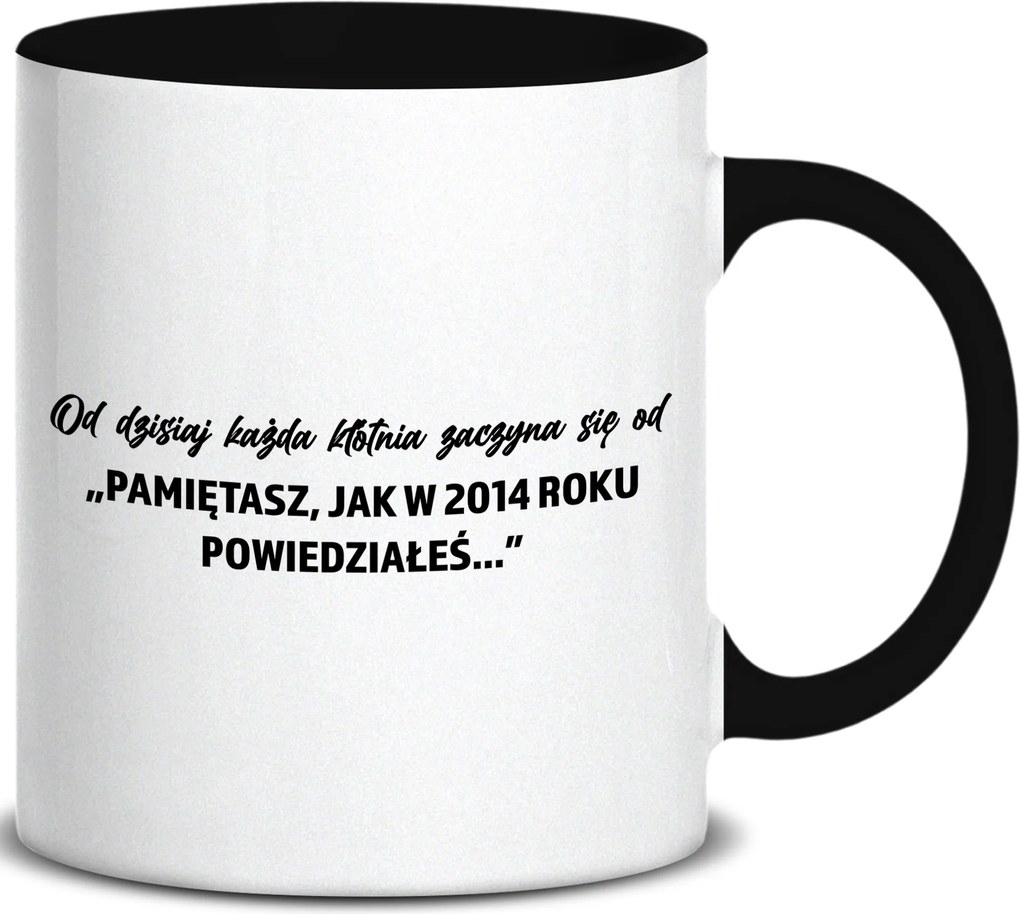 Bögre Fekete Fül Belső Emlékszel, Amit Mondtál? Ajándék Esküvő