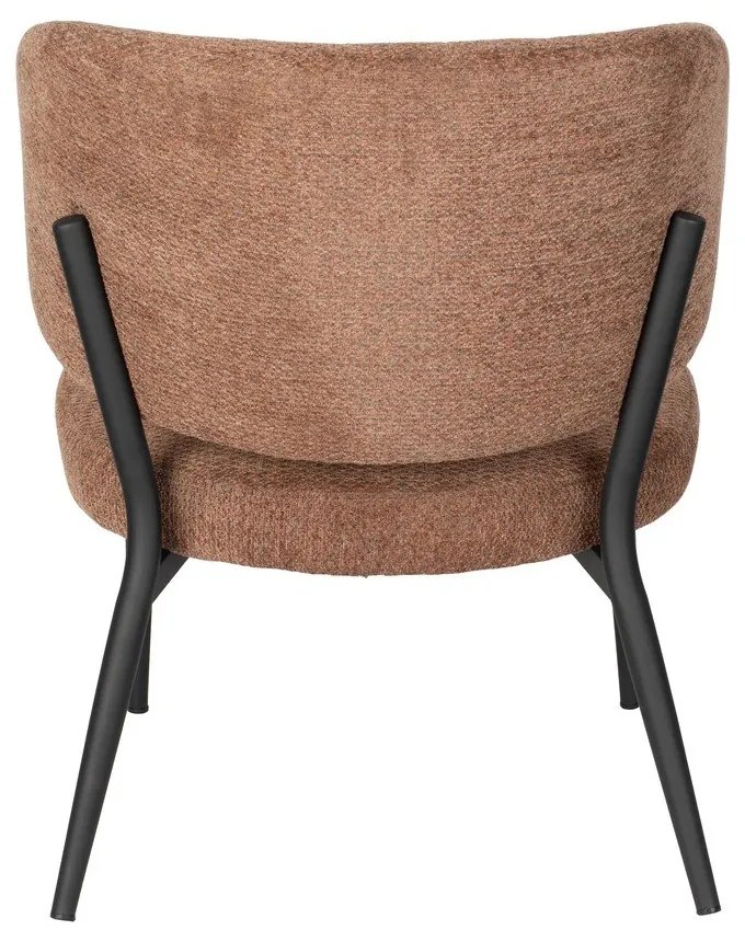 Narancssárgásbarna fotel Sanne – White Label