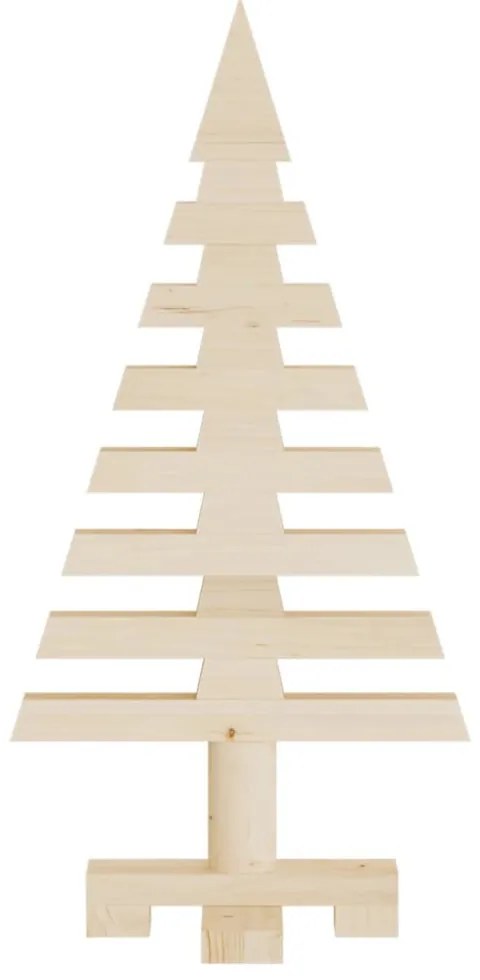 3 db tömör fenyő karácsonyfa dekorációnak