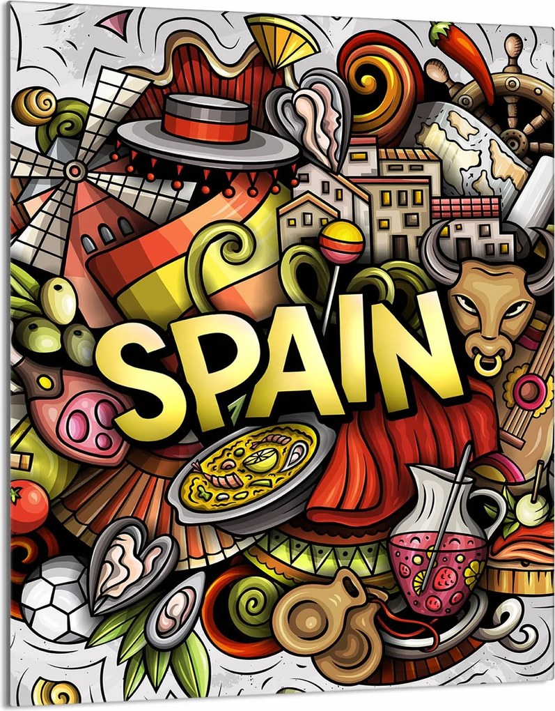 Üveg Vágódeszka 40x52 Színes Konyhai