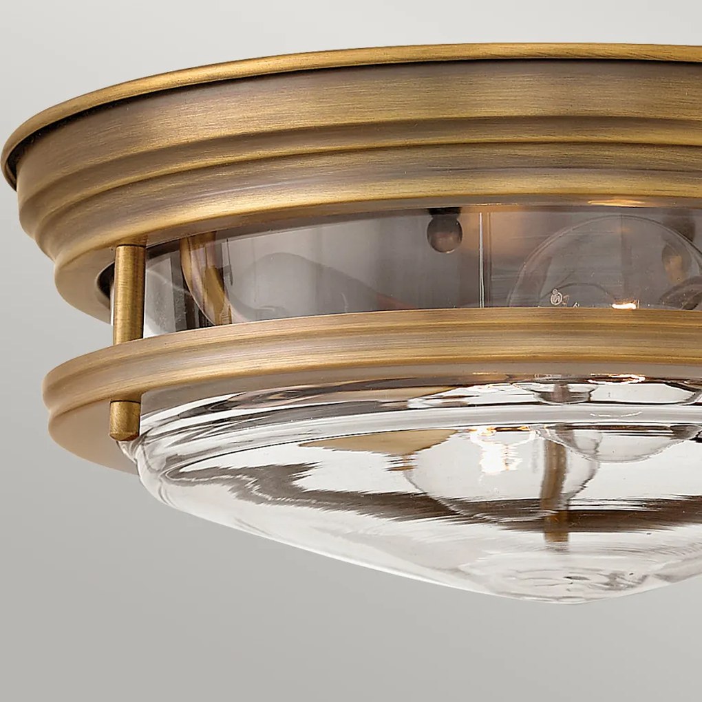 Quintiesse HADRIAN QN-HADRIAN-FS-BR-CLEAR Süllyesztett mennyezeti lámpa 2x40W/E27 IP44