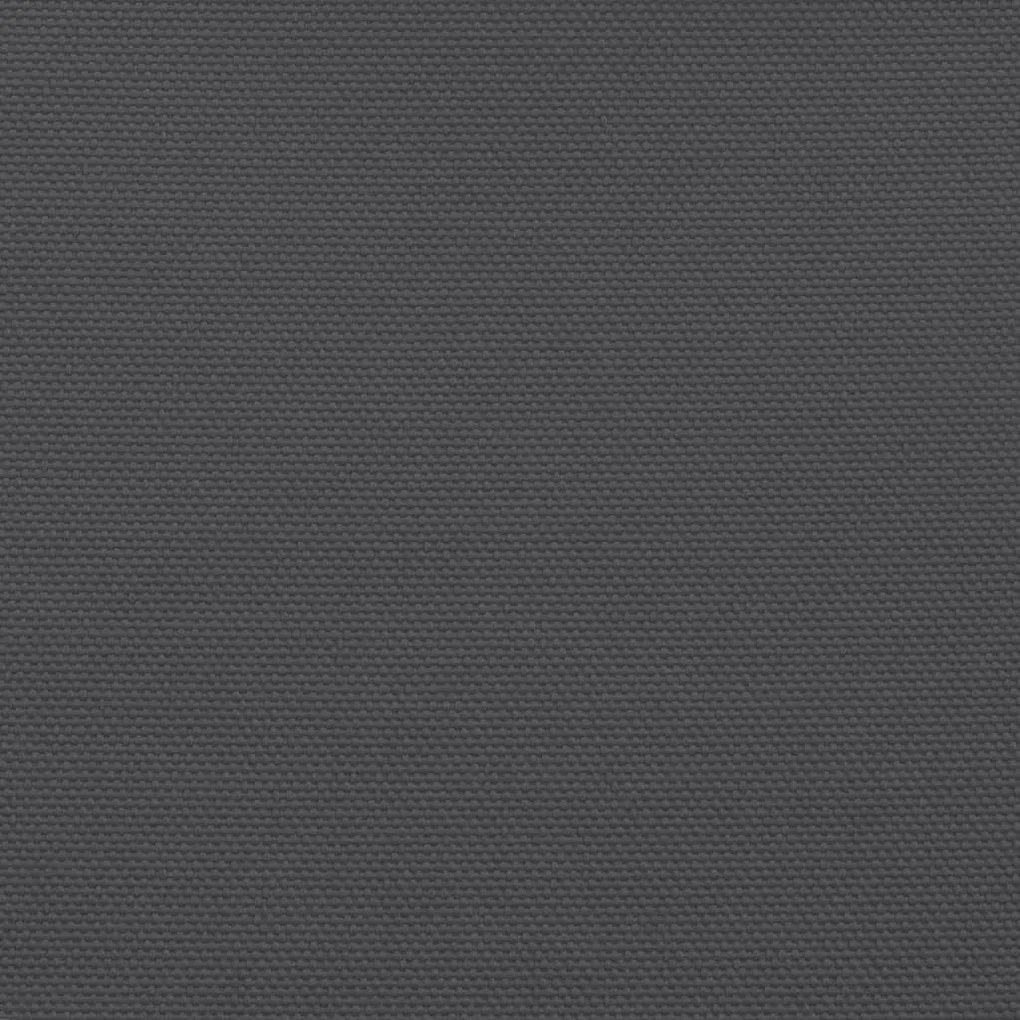 antracitszürke 100% oxford poliészter erkélyparaván 120 x 700cm