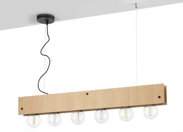 ONLI - Csillár zsinóron ARGO 6xE27/22W/230V bézs