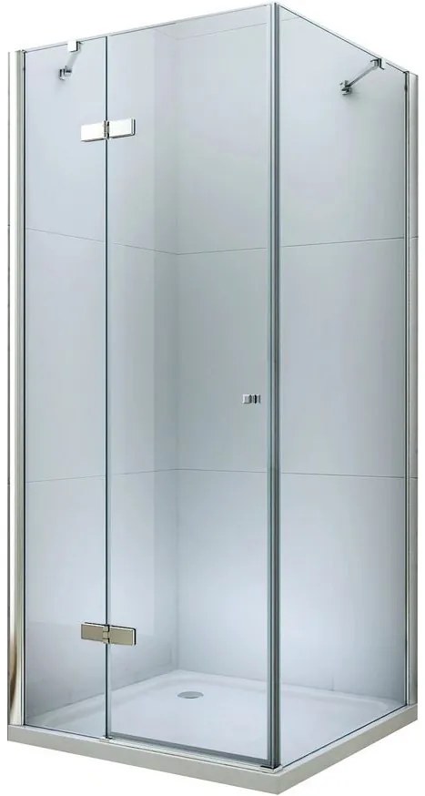 Mexen Roma zuhanykabin 105x60cm, 6mm üveg, króm profil-átlátszó üveg, 854-105-060-01-00