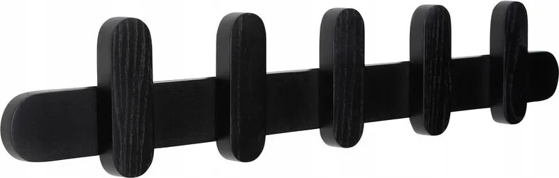 Hübsch Merry Ruhaakasztó 80 cm Fekete