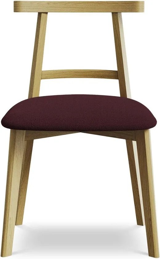 Borvörös tömörfa étkezőszék Ohelo – Makamii
