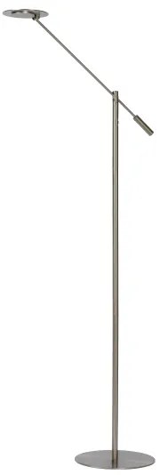 Lucide 19766/09/12 - LED Dimmelhető állólámpa ANSELMO LED/9W/230V króm