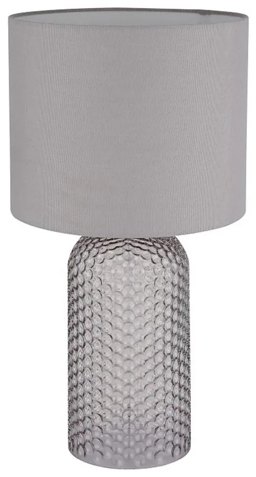Globo 21735G - Asztali lámpa SOFIA 1xE27/60W/230V szürke