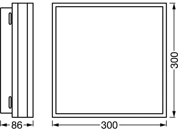 Ledvance - LED Dimmelhető mennyezeti lámpa SMART+ MAGNET LED/26W/230V Wi-Fi
