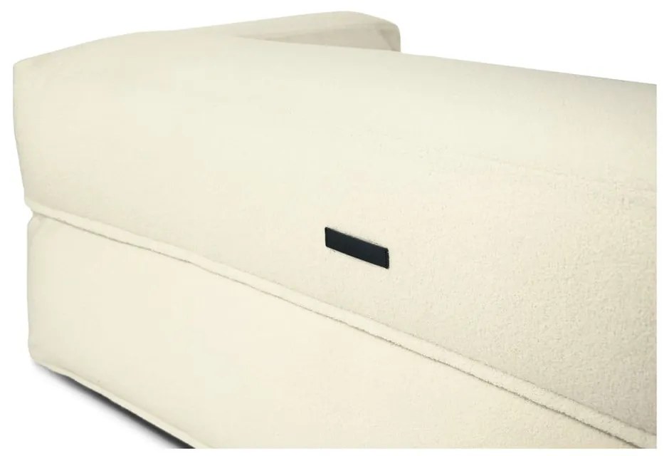 Világosszürke buklé babzsákfotel Sofa MooG – SLOWDOWN