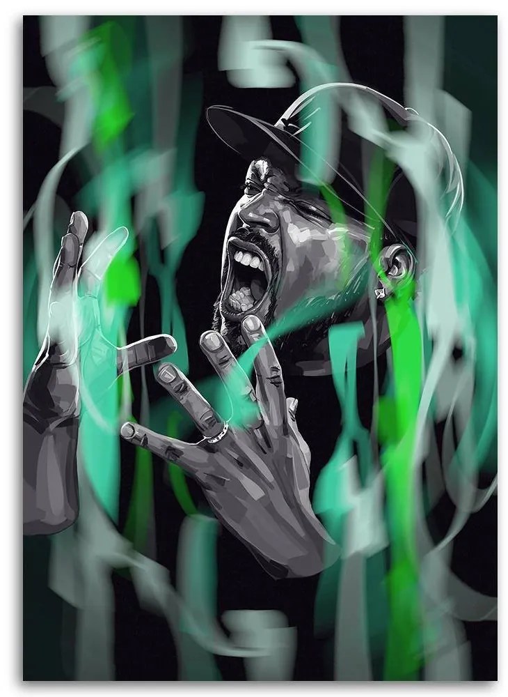 Gario Vászonkép Ice Cube - Dmitry Belov Méret: 80 x 120 cm