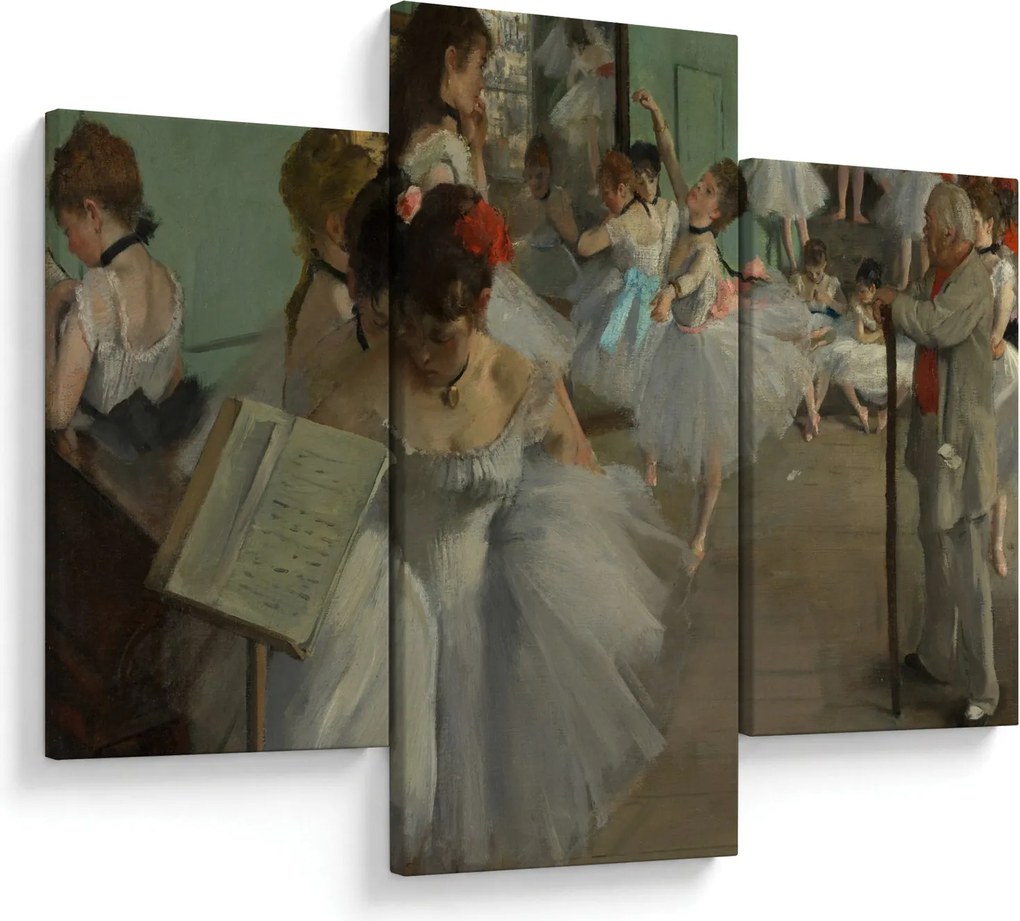 Kép - Edgar Degas, The Dance Class, reprodukciók (90x60 cm)