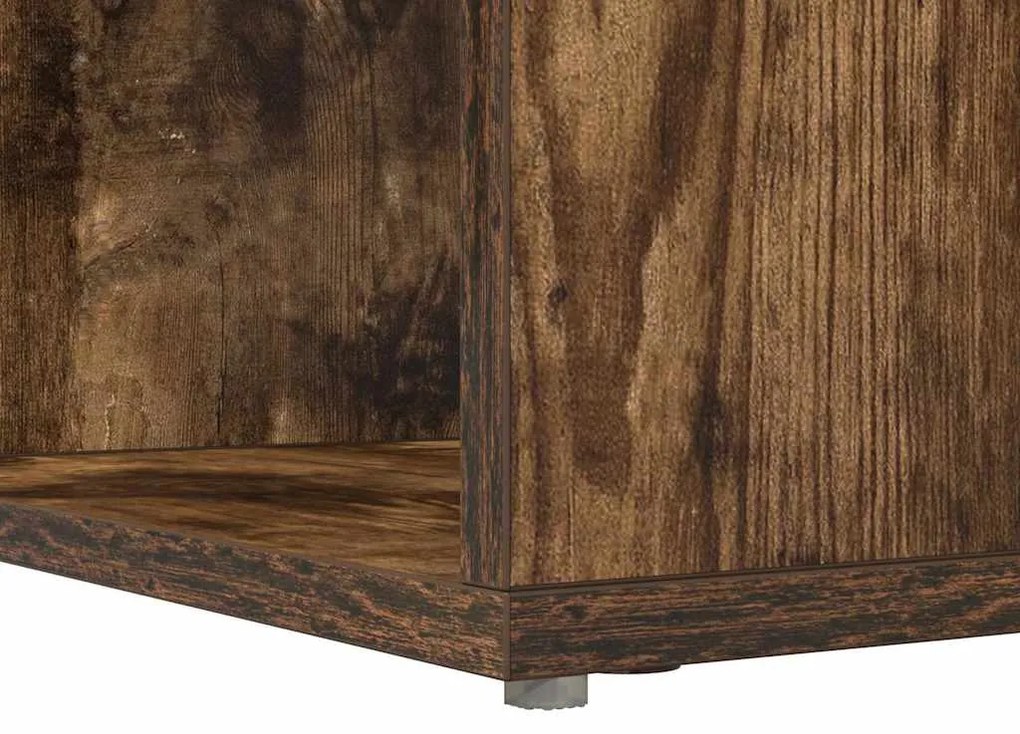 Sarokíróasztal Füstölt tölgy 101,5 x 149,5 x 149,5 cm Faanyag