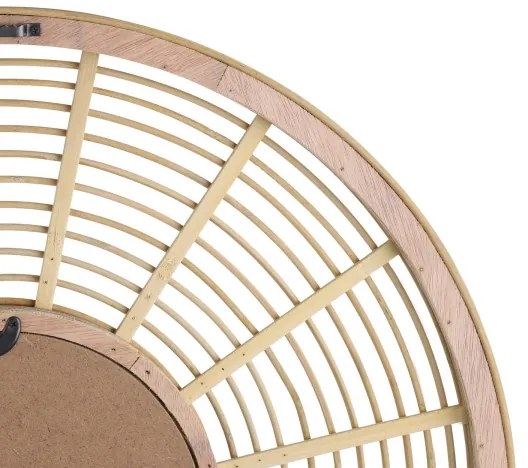 Eglo 425029 - MITSUKE falitükör, 55 cm átmérő, bambusz