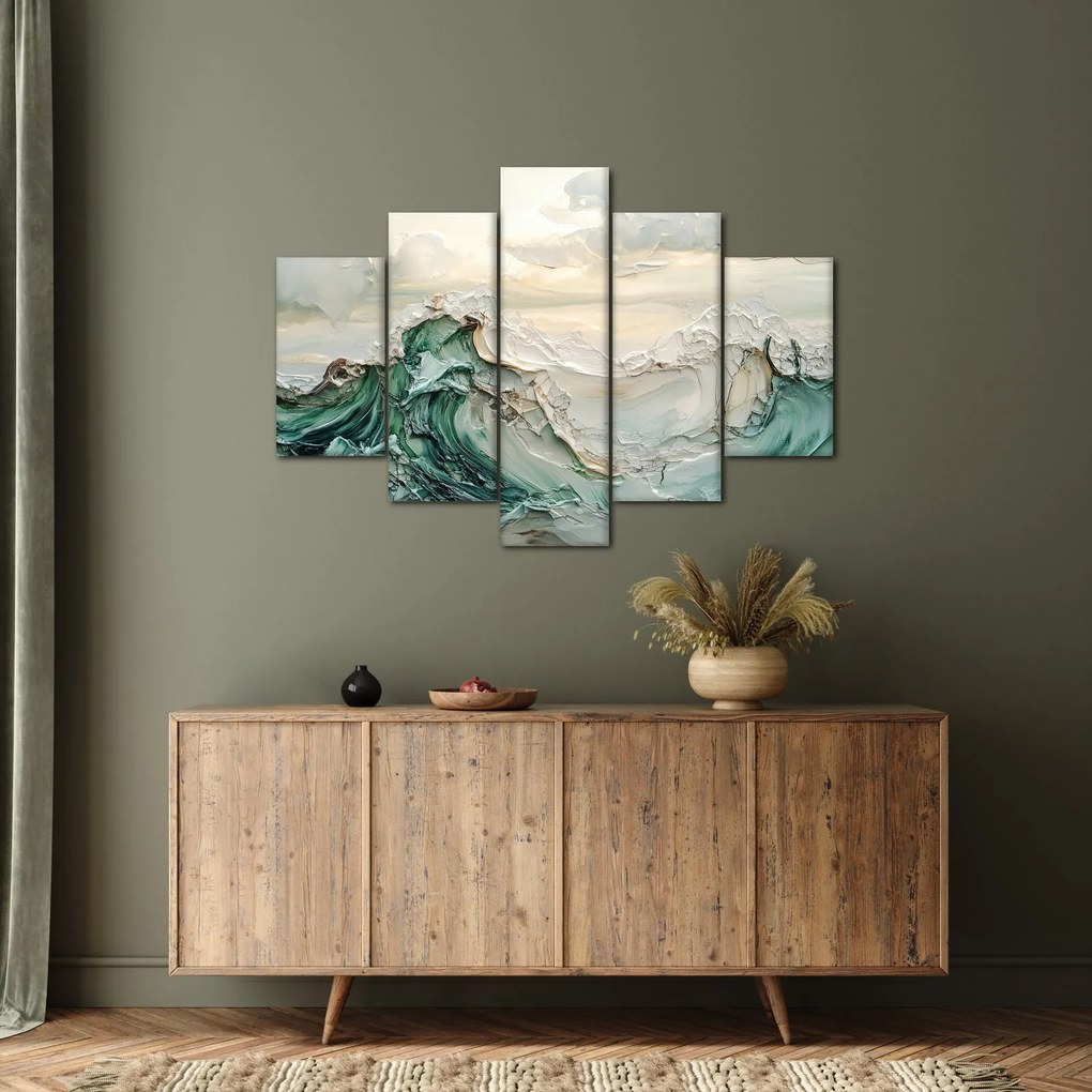 Kép - 3D tengeri absztrakció (150x105 cm)