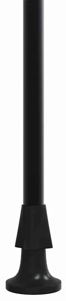 antracit szövet és acél feltekerhető napellenző 150 x 150 cm