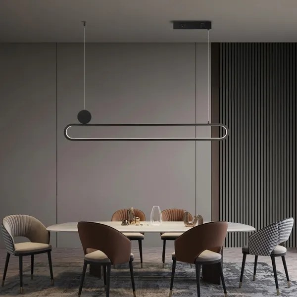 Immax NEO 07231L - LED Dimmelhető csillár zsinóron LITE OVALE LED/50W/230V + távirányító