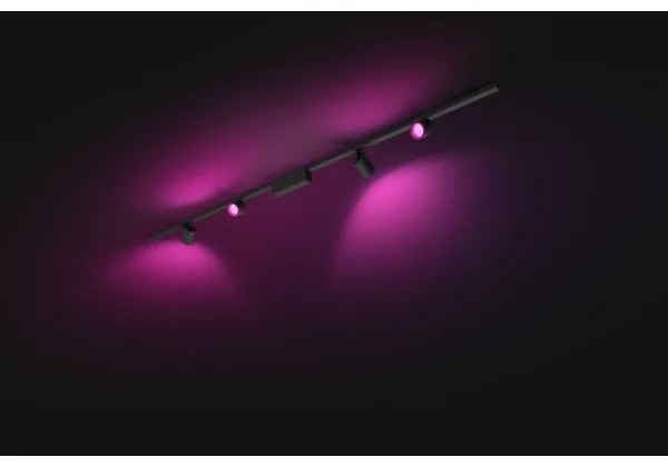 Philips-KÉSZLET 4xLED Dimmelhető lámpa sínrendszerhez Hue LED/20,8W/230V