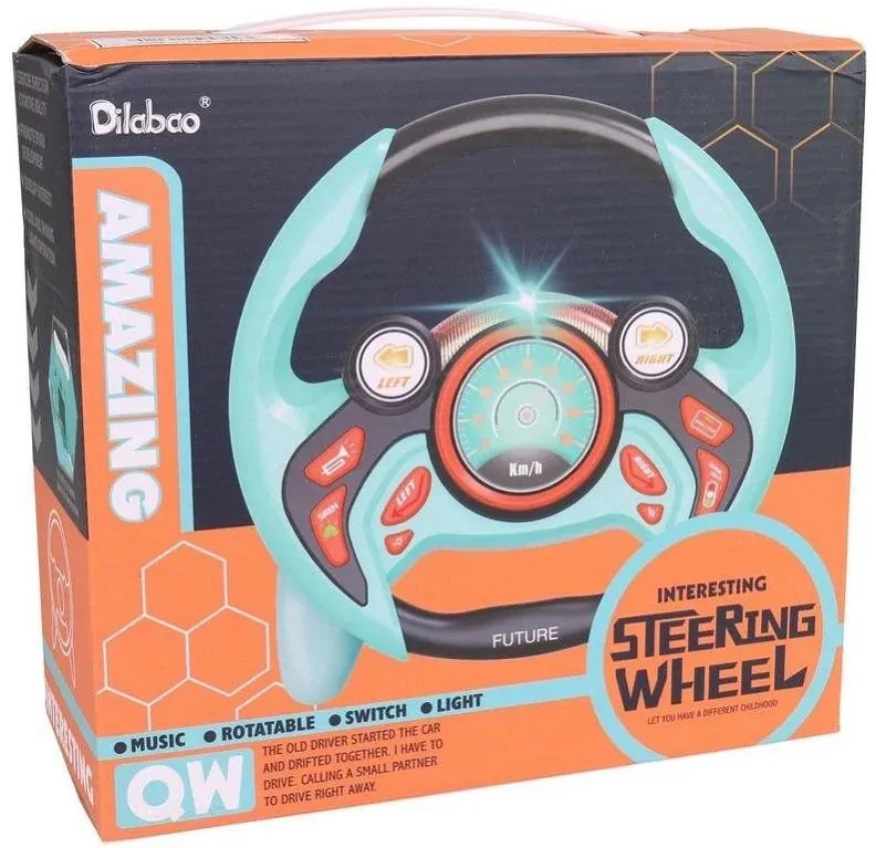 Steering Whel Játék Kormánykerék, Gyerekeknek 25 cm