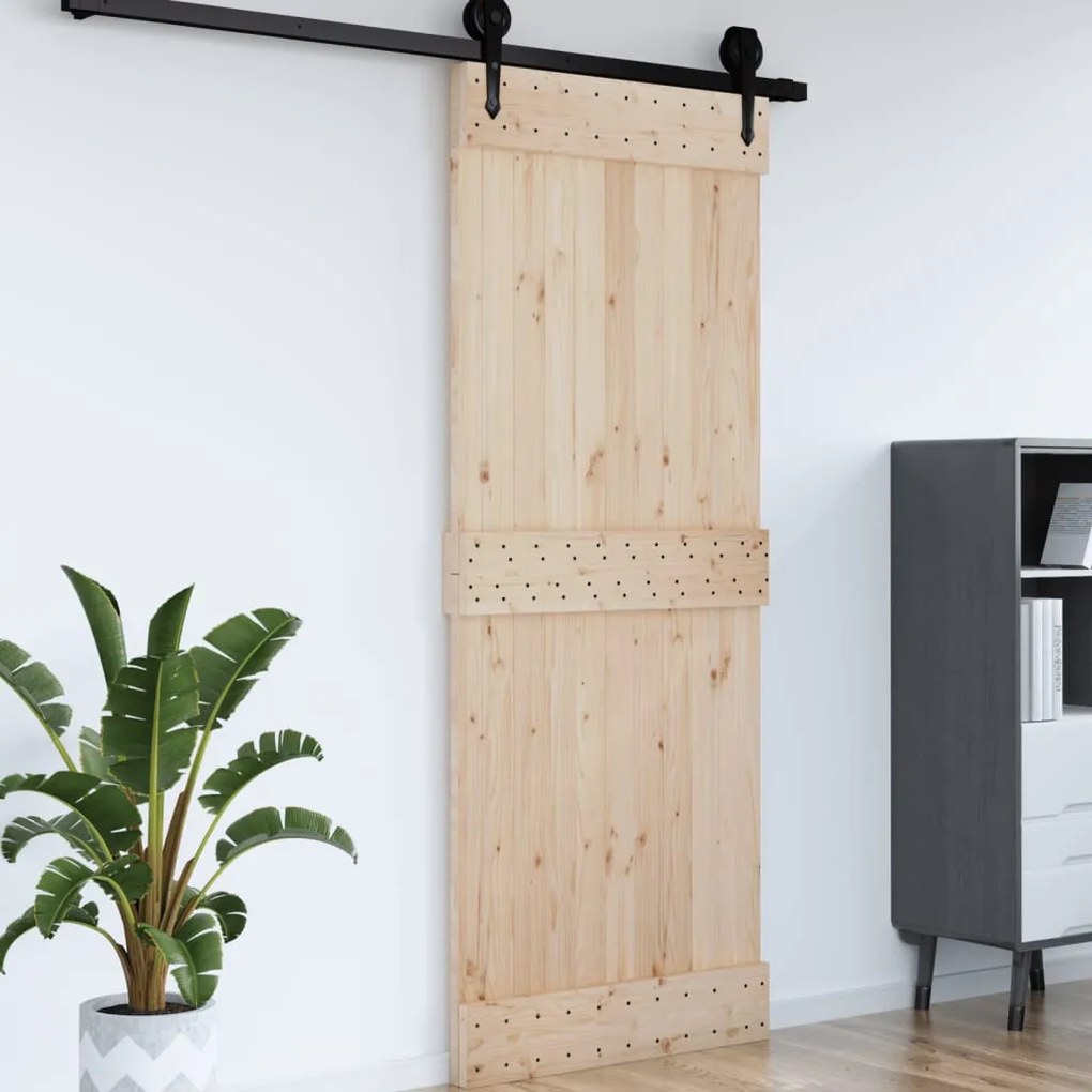 NARVIK tömör fenyőfa ajtó 80 x 210 cm