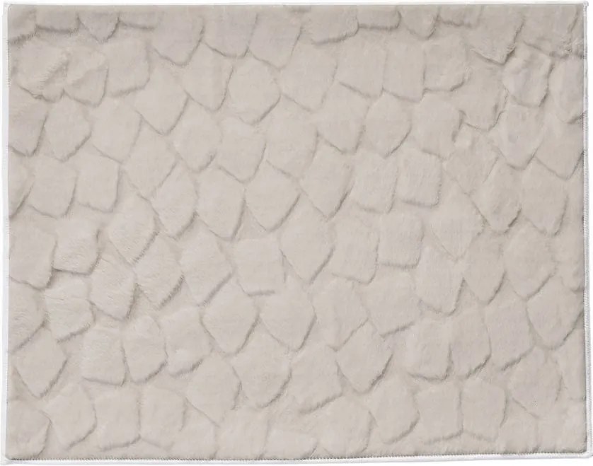 Bézs fürdőszobai kilépő szett 2 db-os 60x100 cm Rabbit – Foutastic