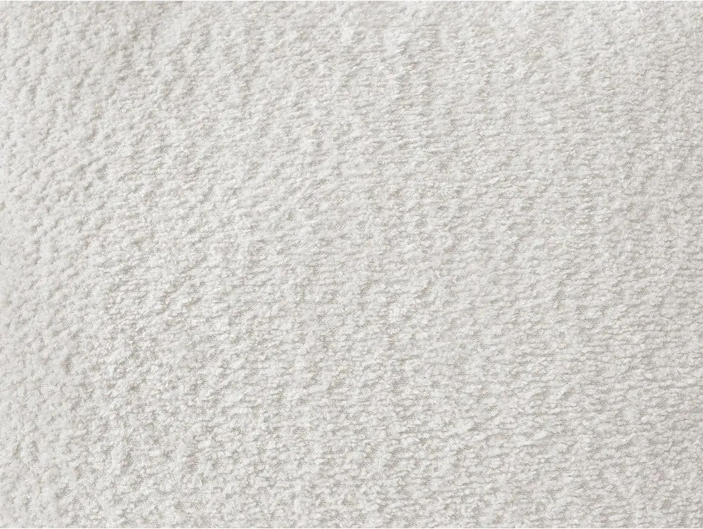 Fehér buklé sarokkanapé (bal oldali-heverő résszel) Azra – Bobochic Paris