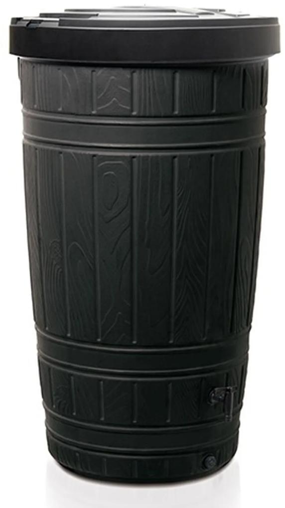 PROSPERPLAST WOODCAN esővízgyűjtő, 265L, fekete IDWO265-S411