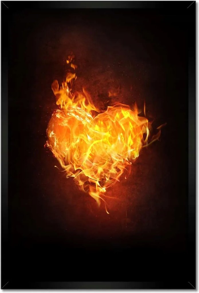 Poszterek keretben 40x60 Nőnap Ajándék Love