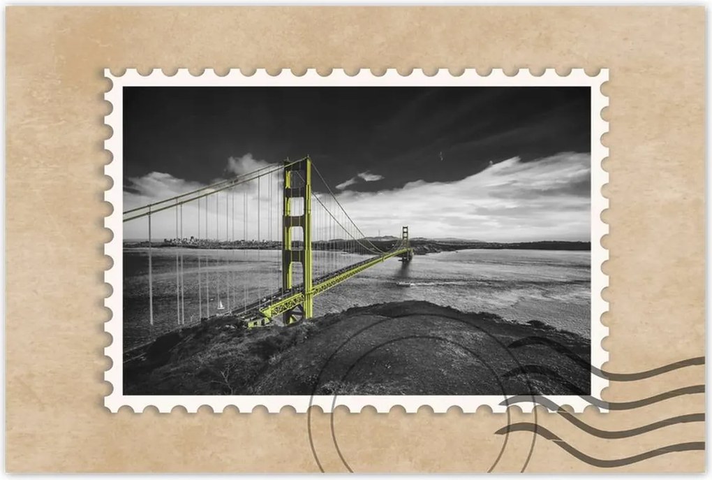 Poszterek 90x60 Usa híd Tájkép