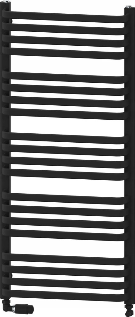 Dekorációs Radiátor Vénusz H1200 L450 Fekete