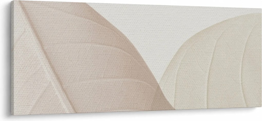 Kép - Texturált levelek (120x50 cm)