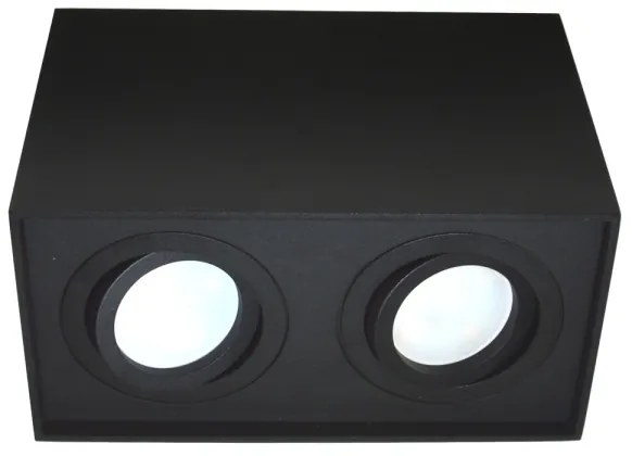 Spotlámpa SIROCO 2xGU10/30W/230V fekete