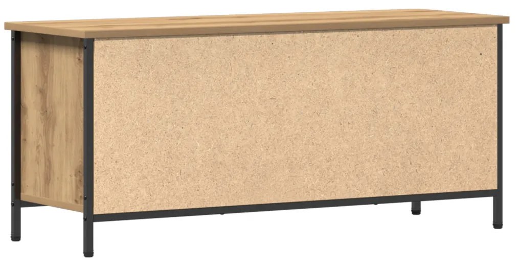 vidaXL TV szekrény Artisan tölgy 100 x 35 x 45 cm Faanyag