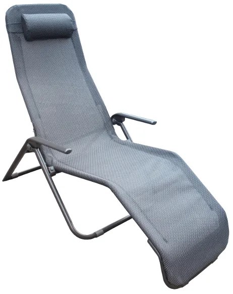PRAKTIKER NAPOZÓÁGY FÉM 132X66,5X113 CM, SZÜRKE