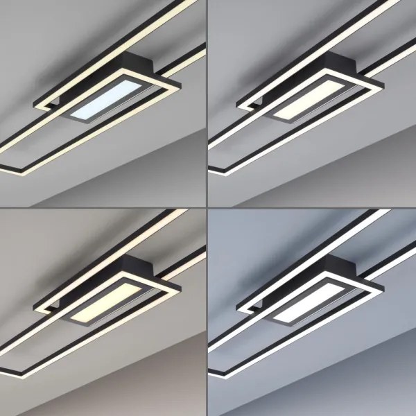 Leuchten Direkt 14696-18 - LED Dimmelhető felületre szerelhető csillár ASMIN LED/45W/230V