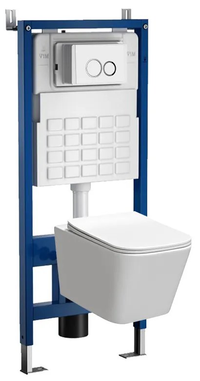 Roya Tinos 82W falba építhető WC tartály szett