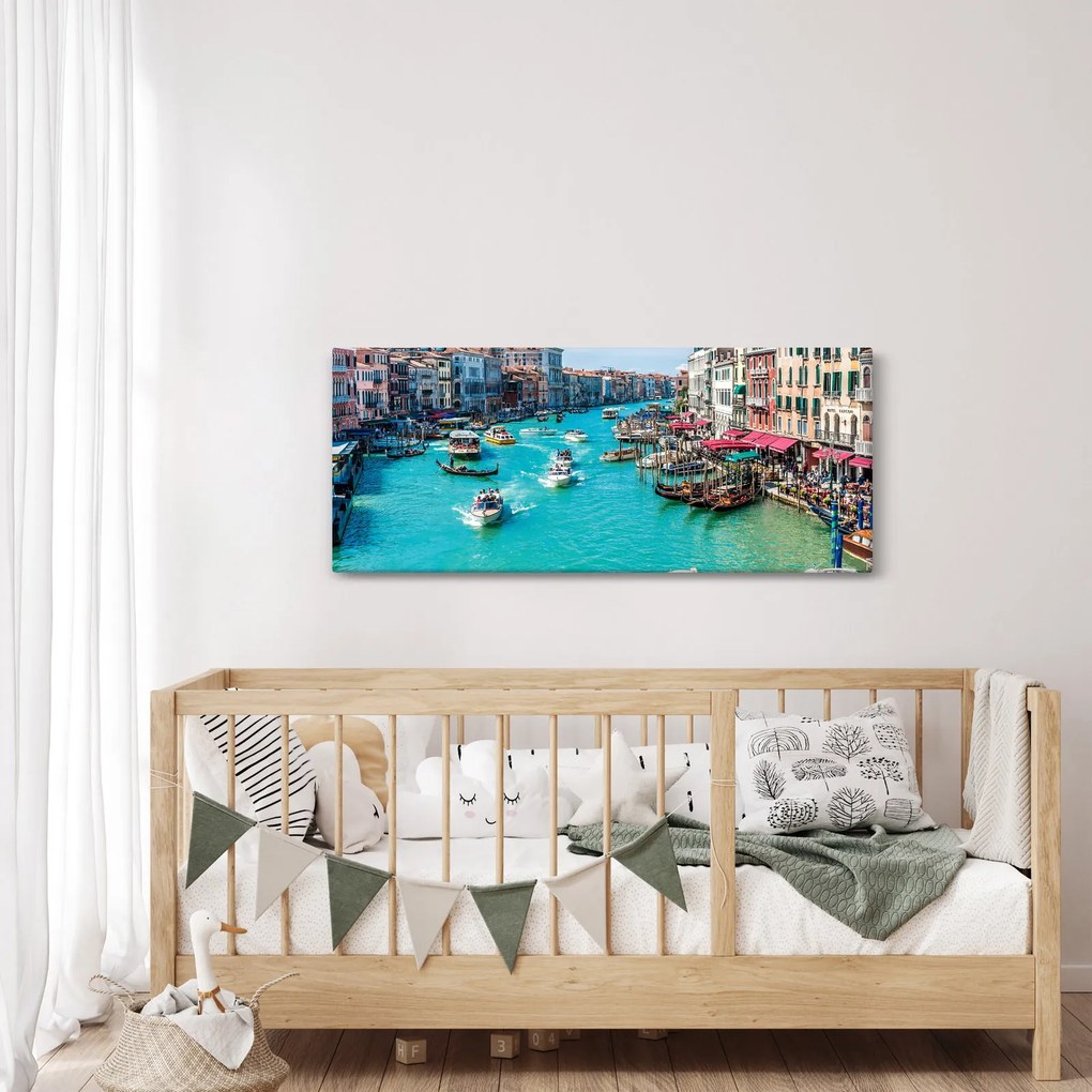 Kép - Grand Canal, Velence, Italy (120x50 cm)