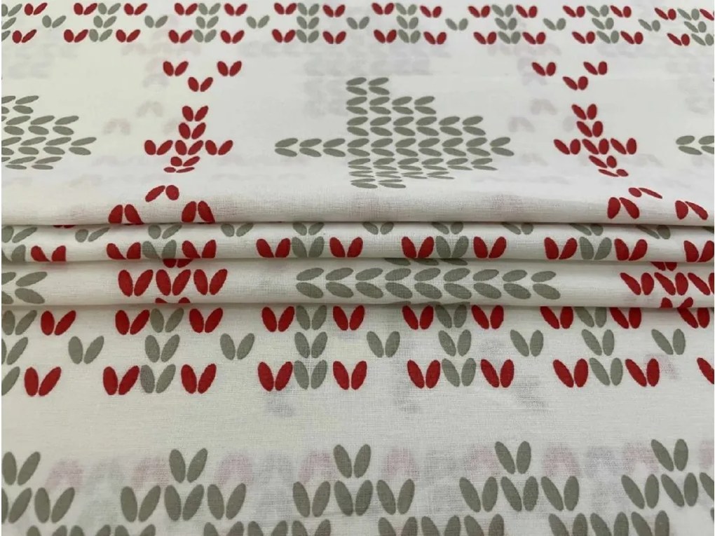 Pamut ágyneműhuzat NORDIC JOY fehér Ágyneműhuzat mérete: 70 x 90 cm | 140 x 200 cm