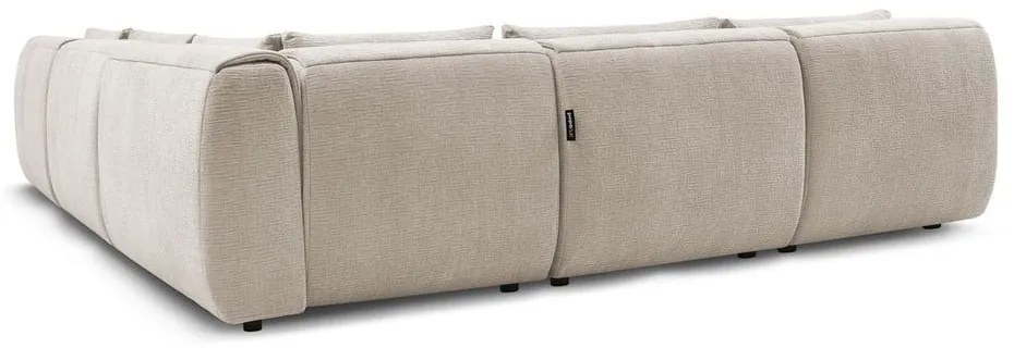 Bézs sarokkanapé (variálható) Jeanne – Bobochic Paris