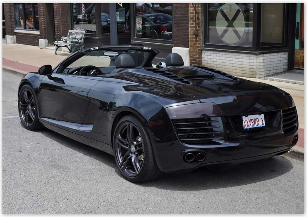 Poszterek 100x70 Audi R8 Cabrio Autó