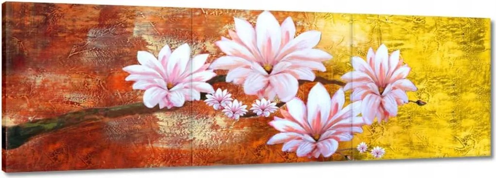 Festmények 120x40 Magnólia ág