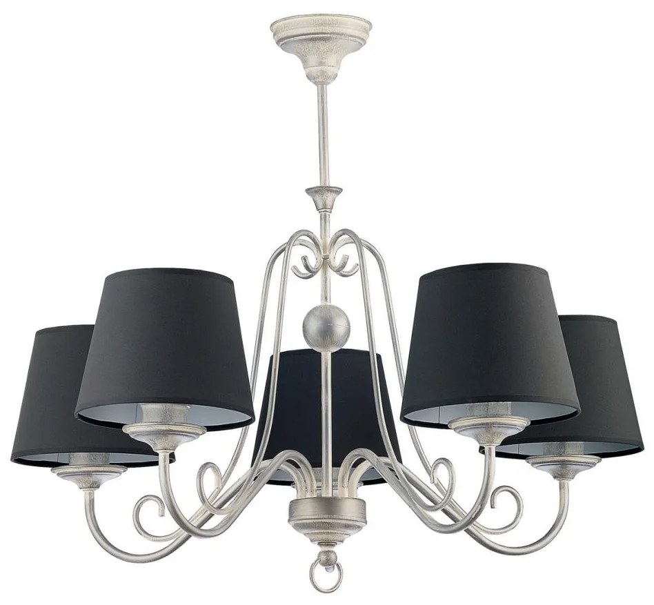 Jupiter 1159 - AK5 - Mennyezeti függesztékes lámpa ARKADA 5xE27/60W/230V