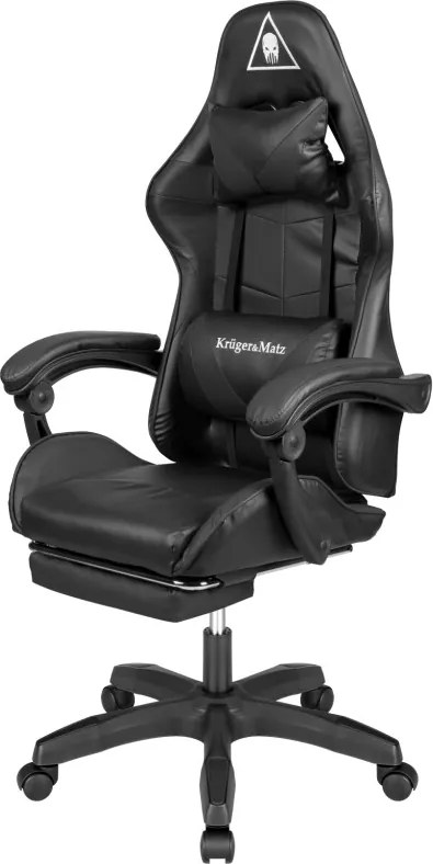 Kruger&Matz Warrior GX-150 fekete játékszék