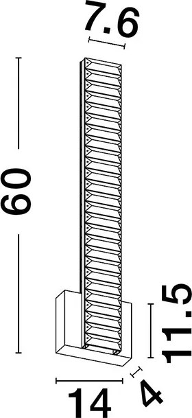 Fali Lámpa Arany AURELIA NOVA LUCE 9333065