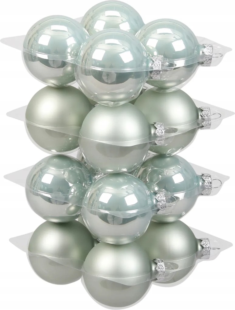 Üveg Bombák Üveg Bomba 6cm 16db Kék