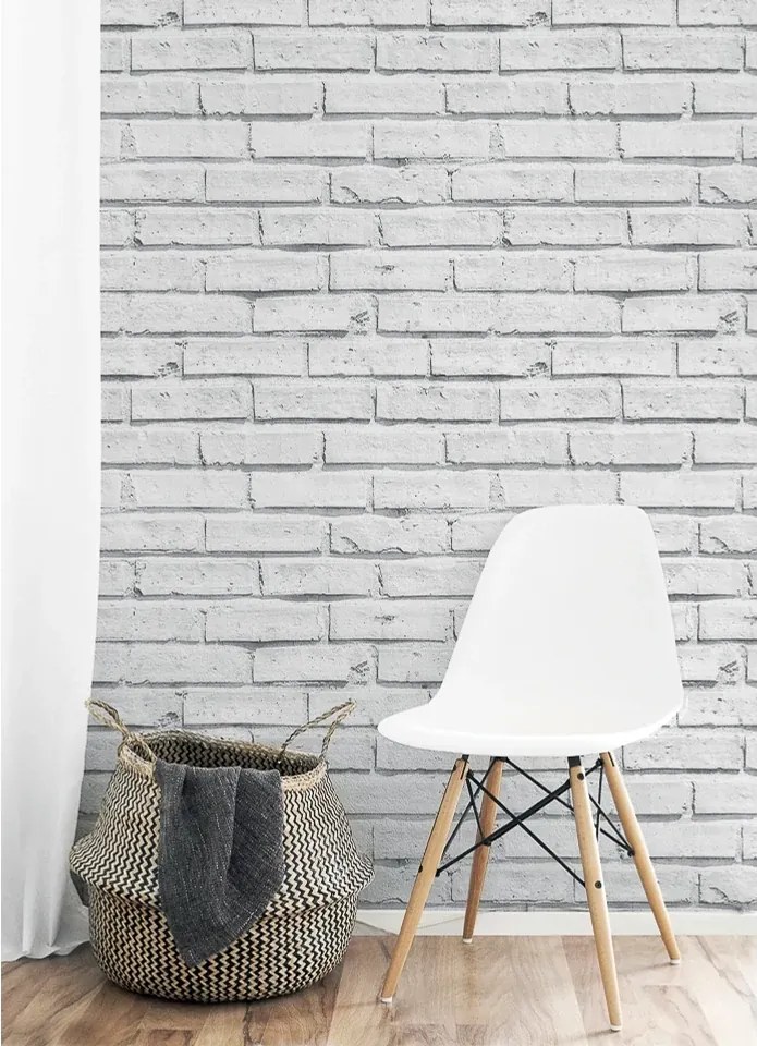 Arthouse Signature 1 Brick fehér téglamintás papír tapéta – 623004