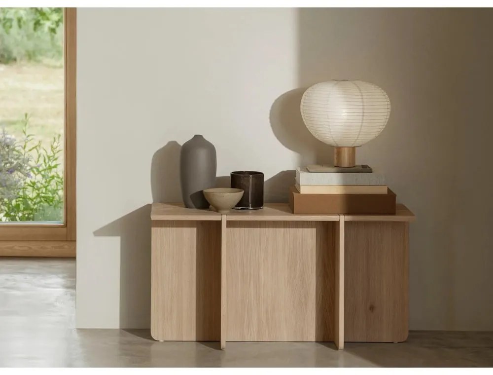 Fehér asztali lámpa papír búrával (magasság 32 cm) Kami – Blomus