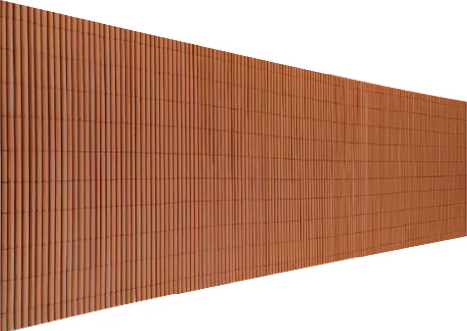 Kerti térelválasztó, barna, 300x100 cm, ABEO