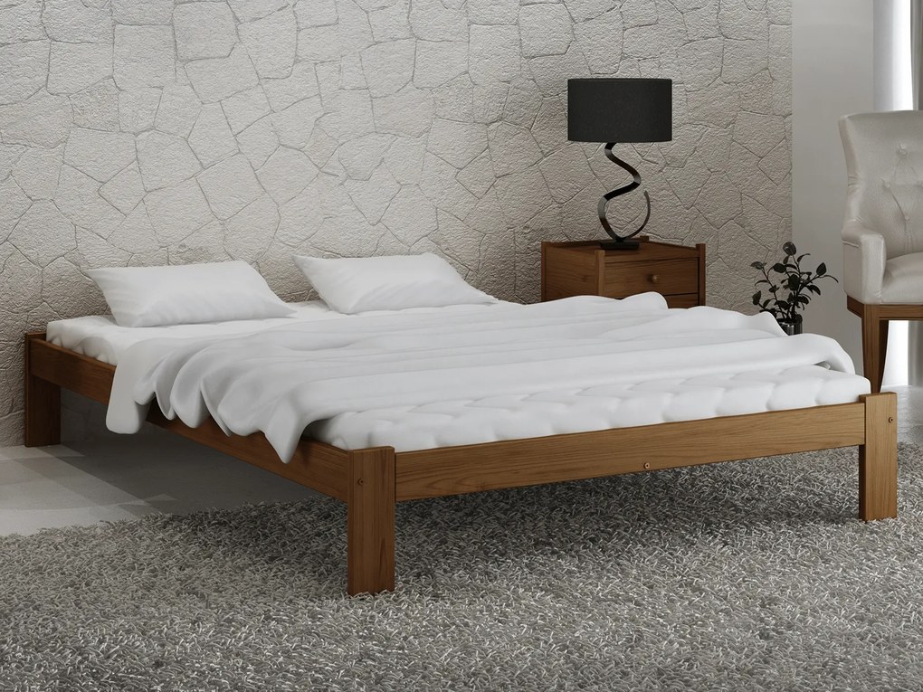 Fa ágy 160x200 VitBed Anzu tölgy