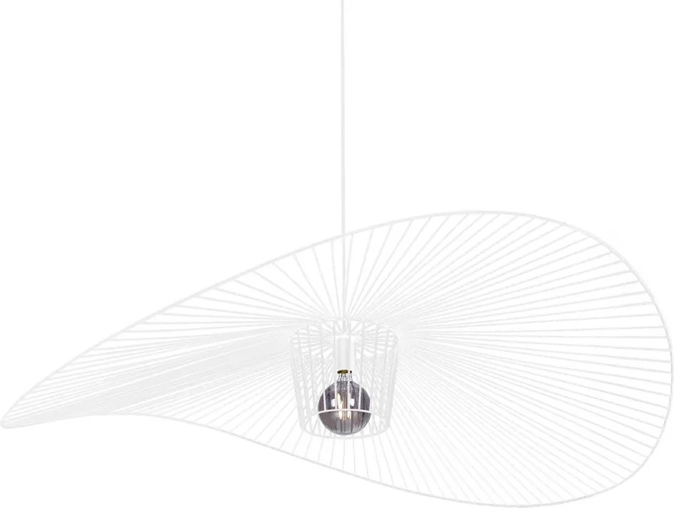 KAJA KP-21_BIALY BIALY Modern Függesztett Lámpa Fehér E27 IP20